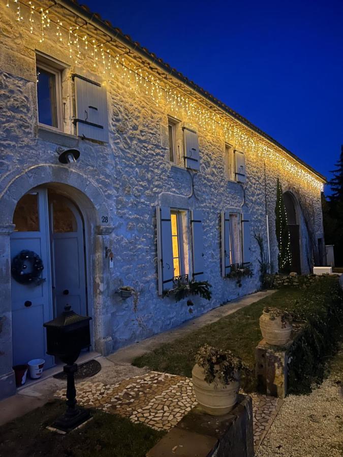 La Chambre L'Eucalyptus Saint-Laurent-du-Bois Luaran gambar